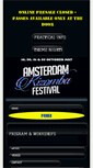 Mobile Screenshot of amsterdamkizombafestival.com